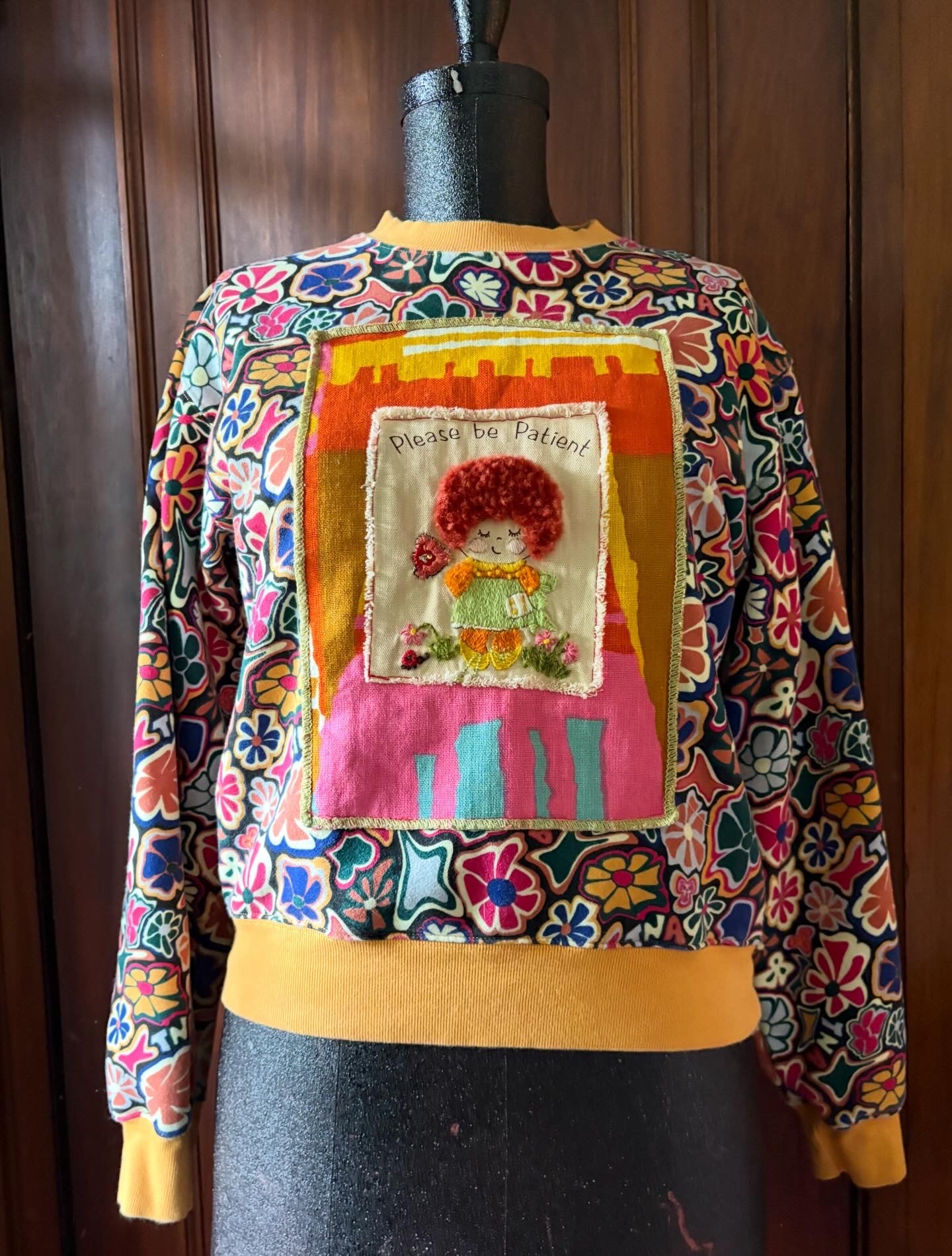 Upcycled sweatshirts