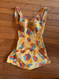 Graphic Skirted Swimsuit