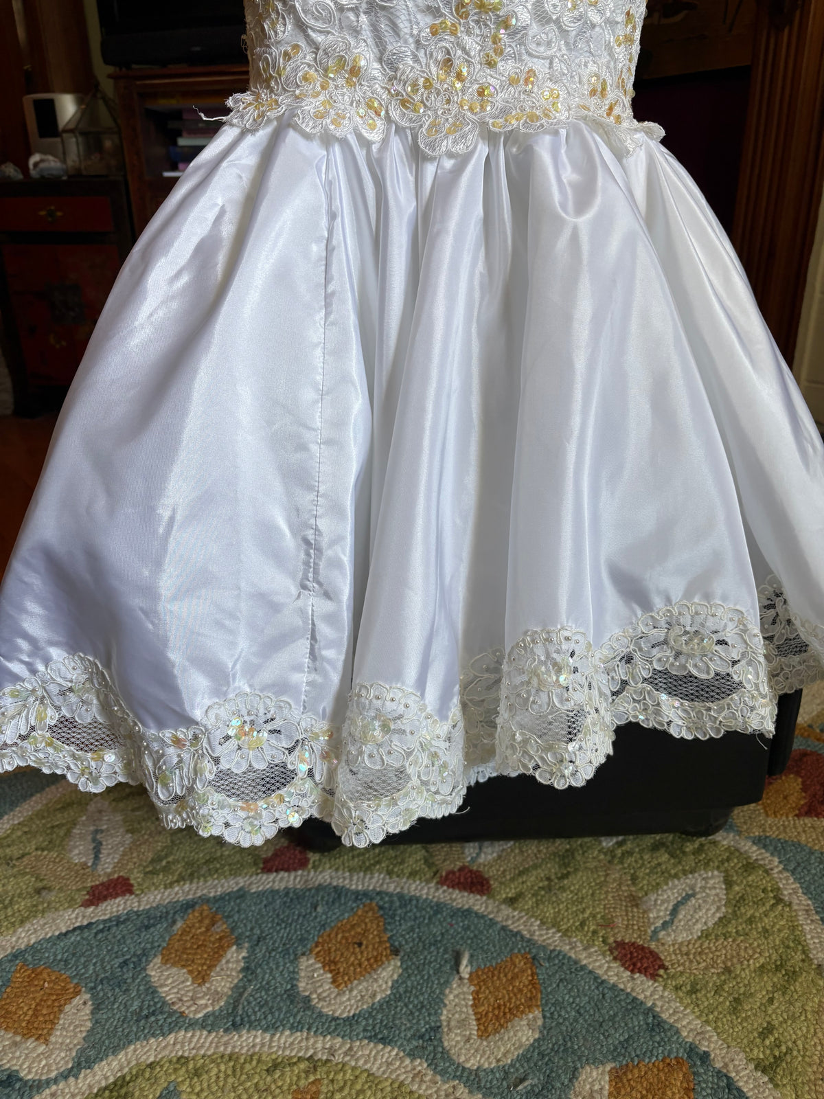 Vintage 80’s Mermaid Wedding Gown