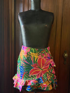 Tropical Ruffle Skirt