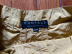 Flared Taffeta Shorts