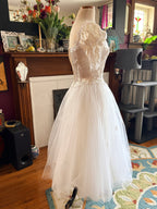 Vintage Tulle Wedding Gown