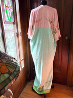 Pastel Peony towel caftan