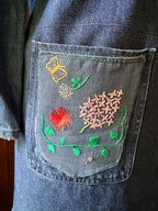 Pocket Garden Denim Dress
