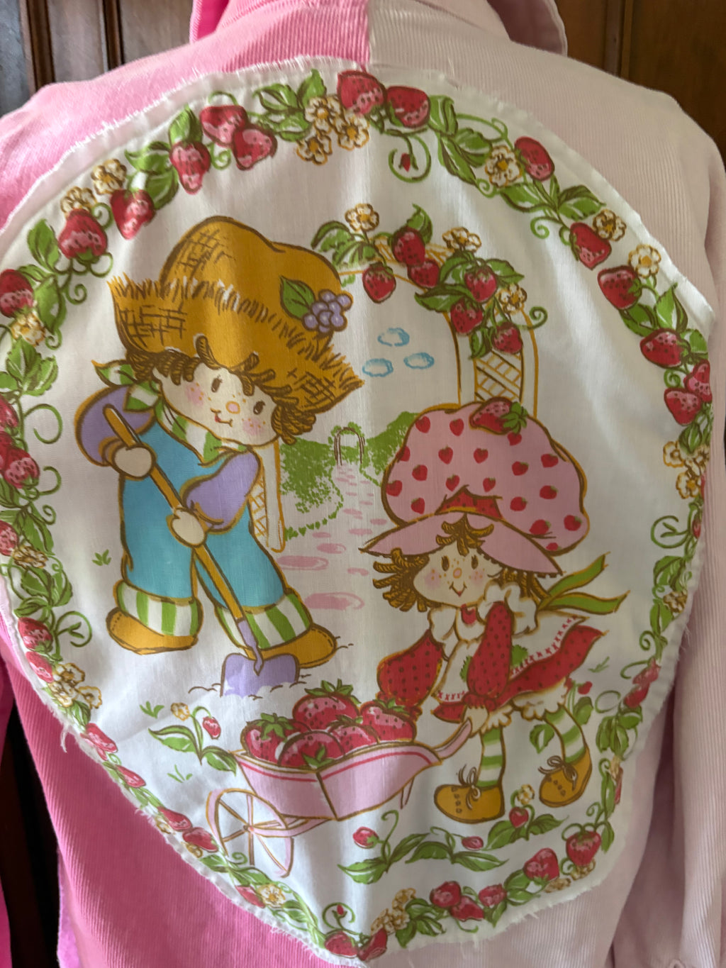 Strawberry Shortcake corduroy shirt