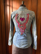 Groovy Heart Denim Shirt