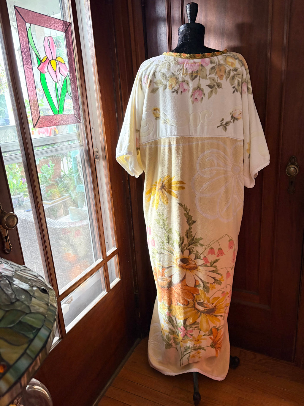 Lazy Daisy towel caftan