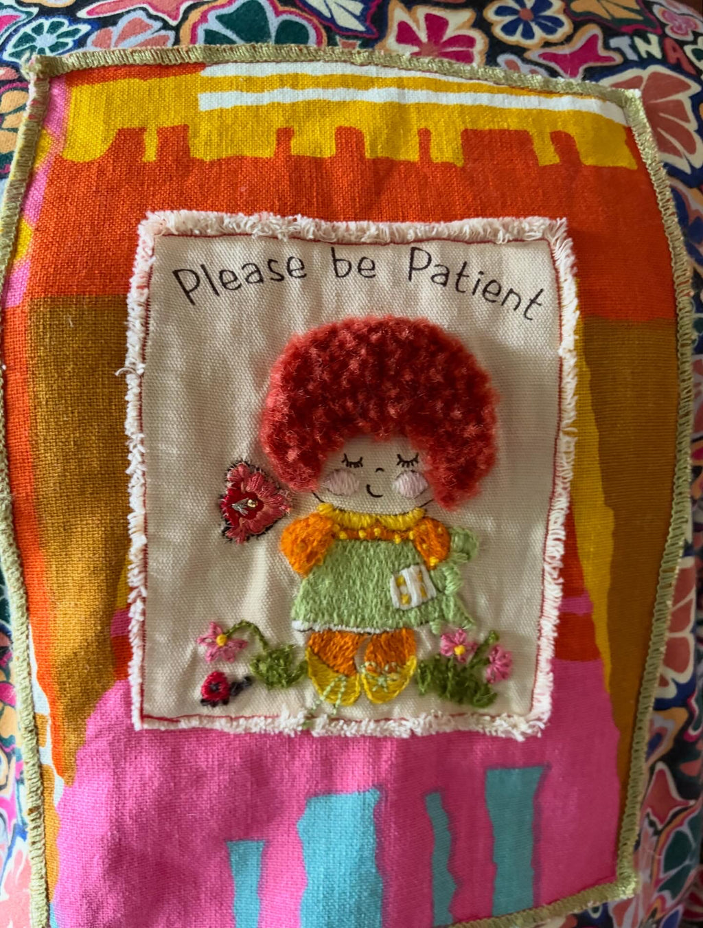 Be patient sweatshirt