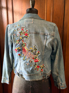 Peacock Denim Jacket