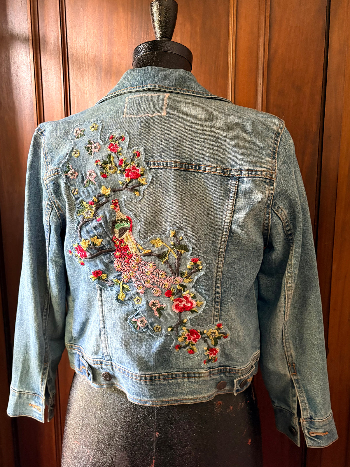 Peacock Denim Jacket
