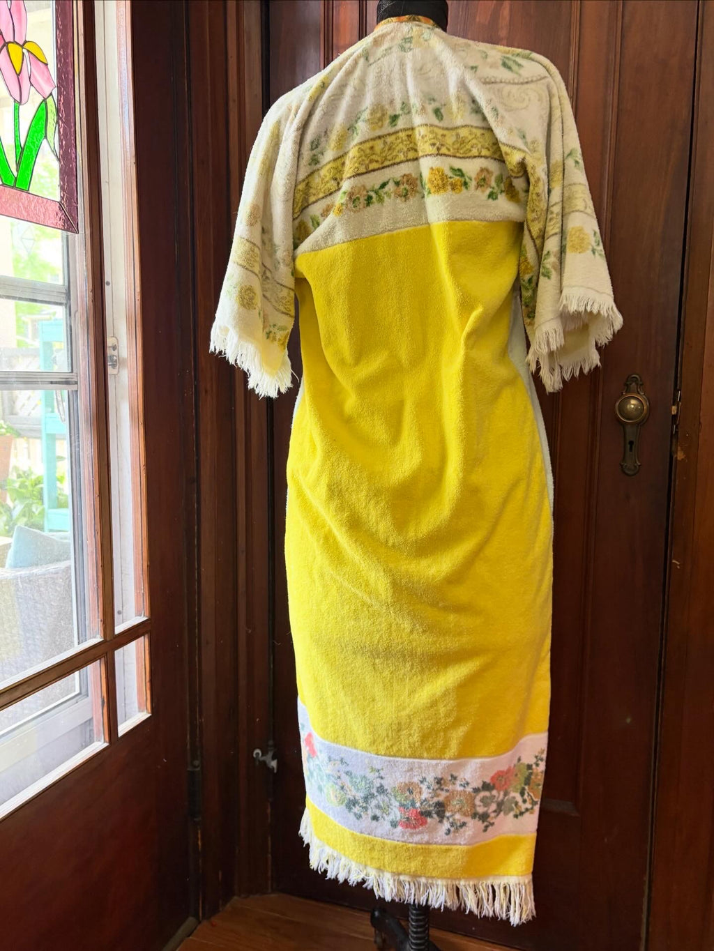 Chamomile Garden towel robe