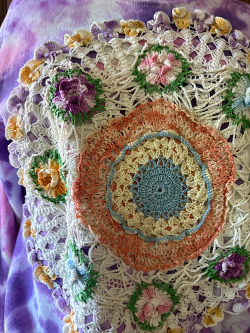 Crochet Olé sweatshirt