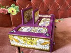 Flower Frolic desktop organizer/jewelry box