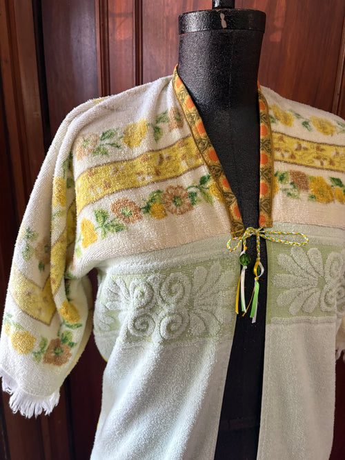 Chamomile Garden towel robe