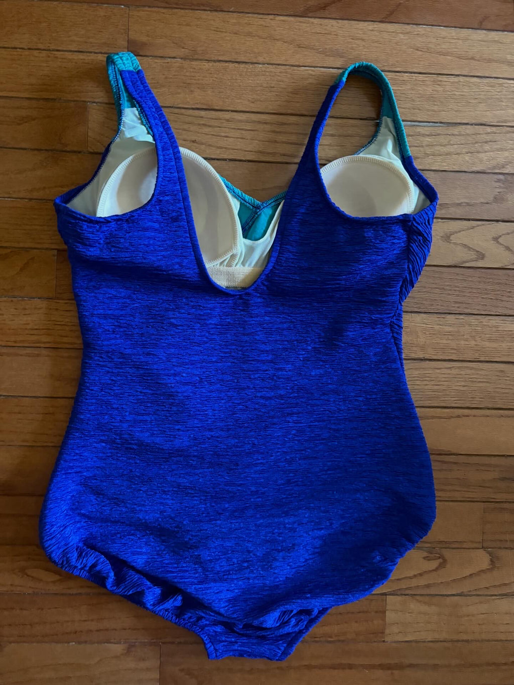 Violet Crepe Swimsuit