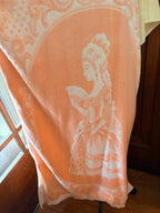 Swan Cameo towel caftan