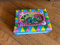 Colourful cottage jewelry box