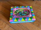Colourful cottage jewelry box