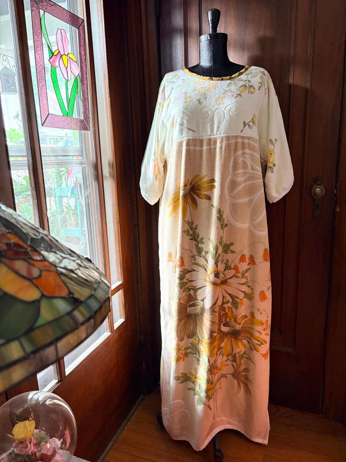 Lazy Daisy towel caftan