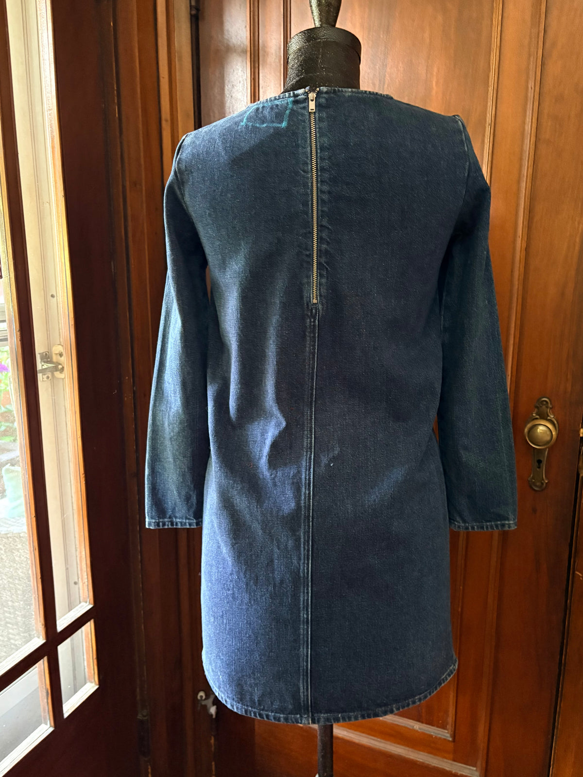 Pocket Garden Denim Dress
