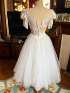 Vintage Tulle Wedding Gown