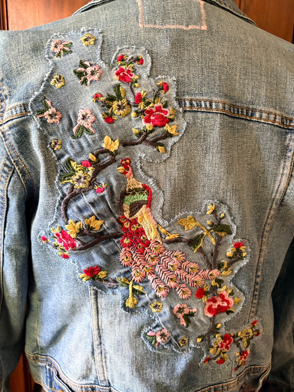 Peacock Denim Jacket