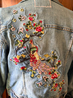 Peacock Denim Jacket