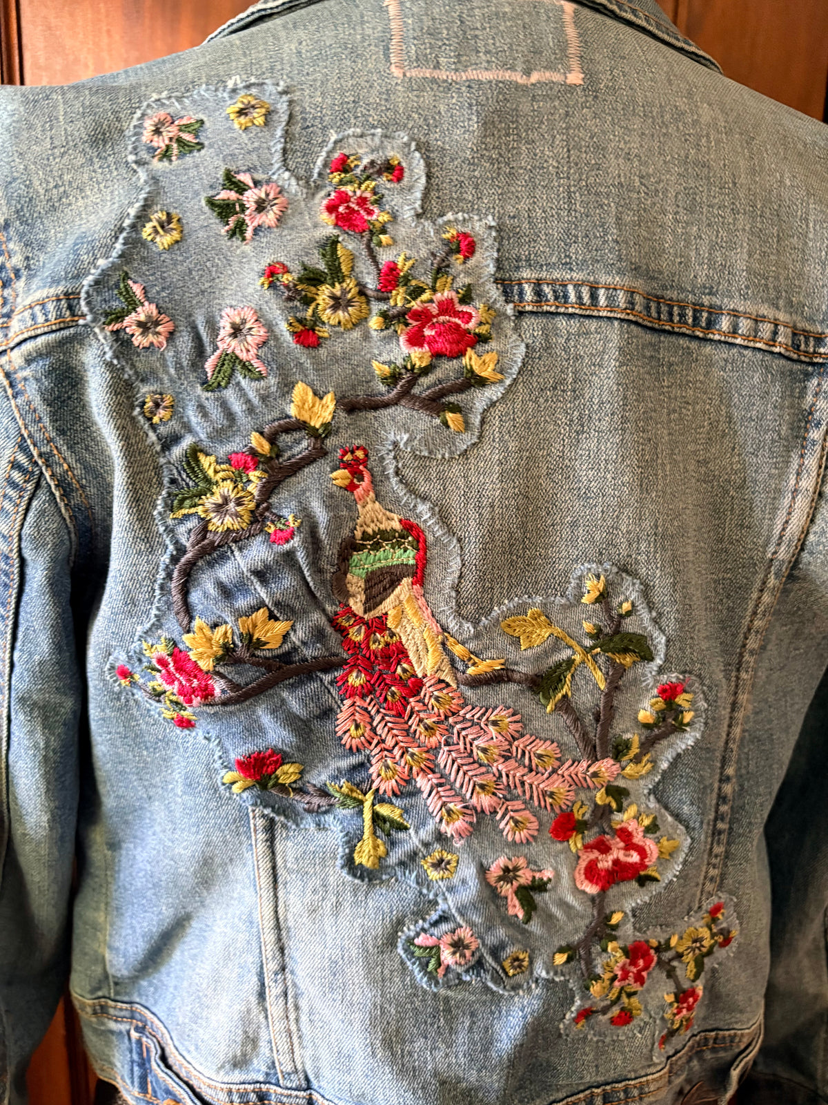 Peacock Denim Jacket