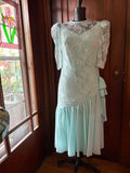 Robin Egg lace dress