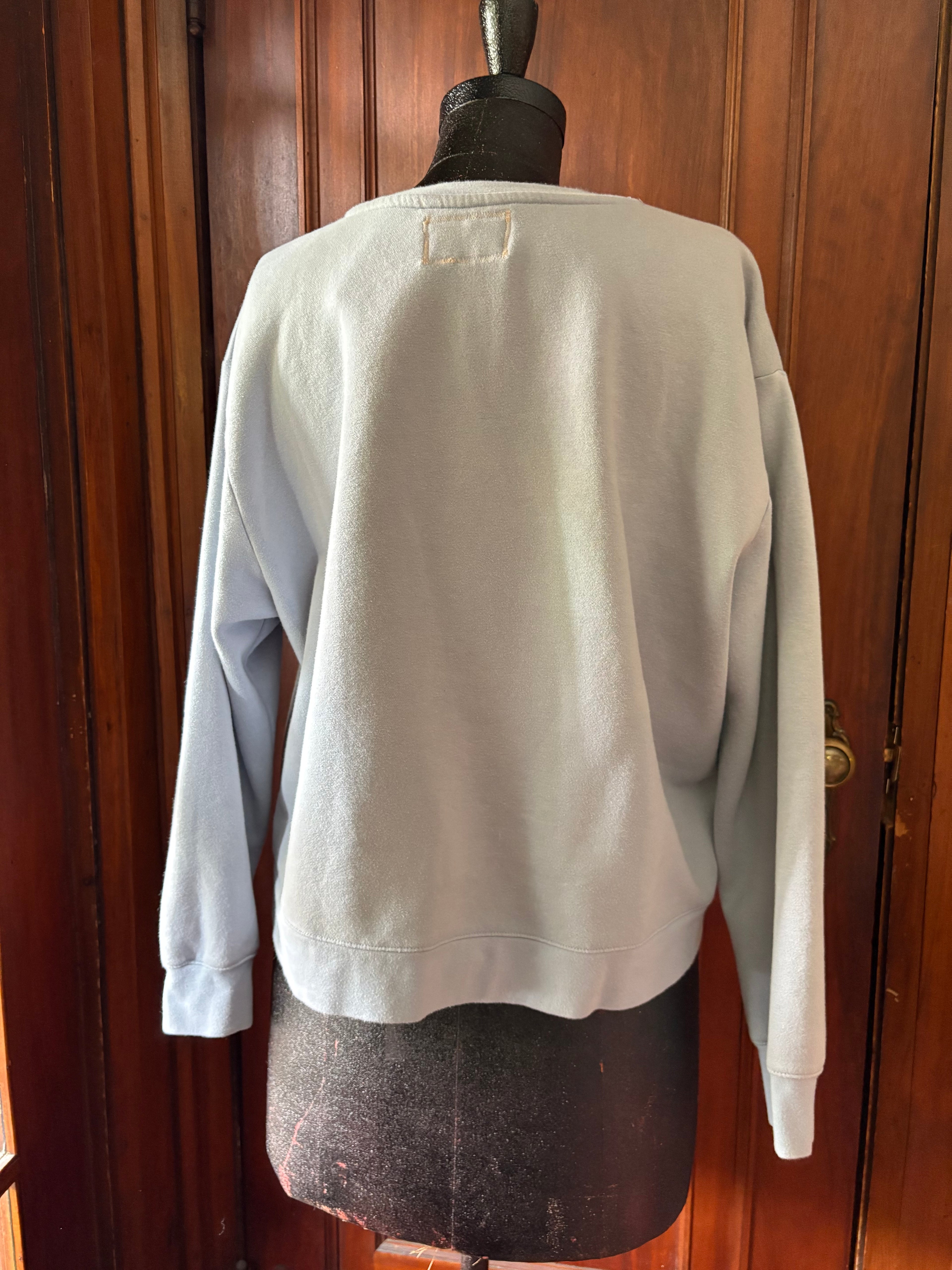 Floral rug sweatshirt
