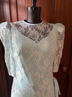 Robin Egg lace dress
