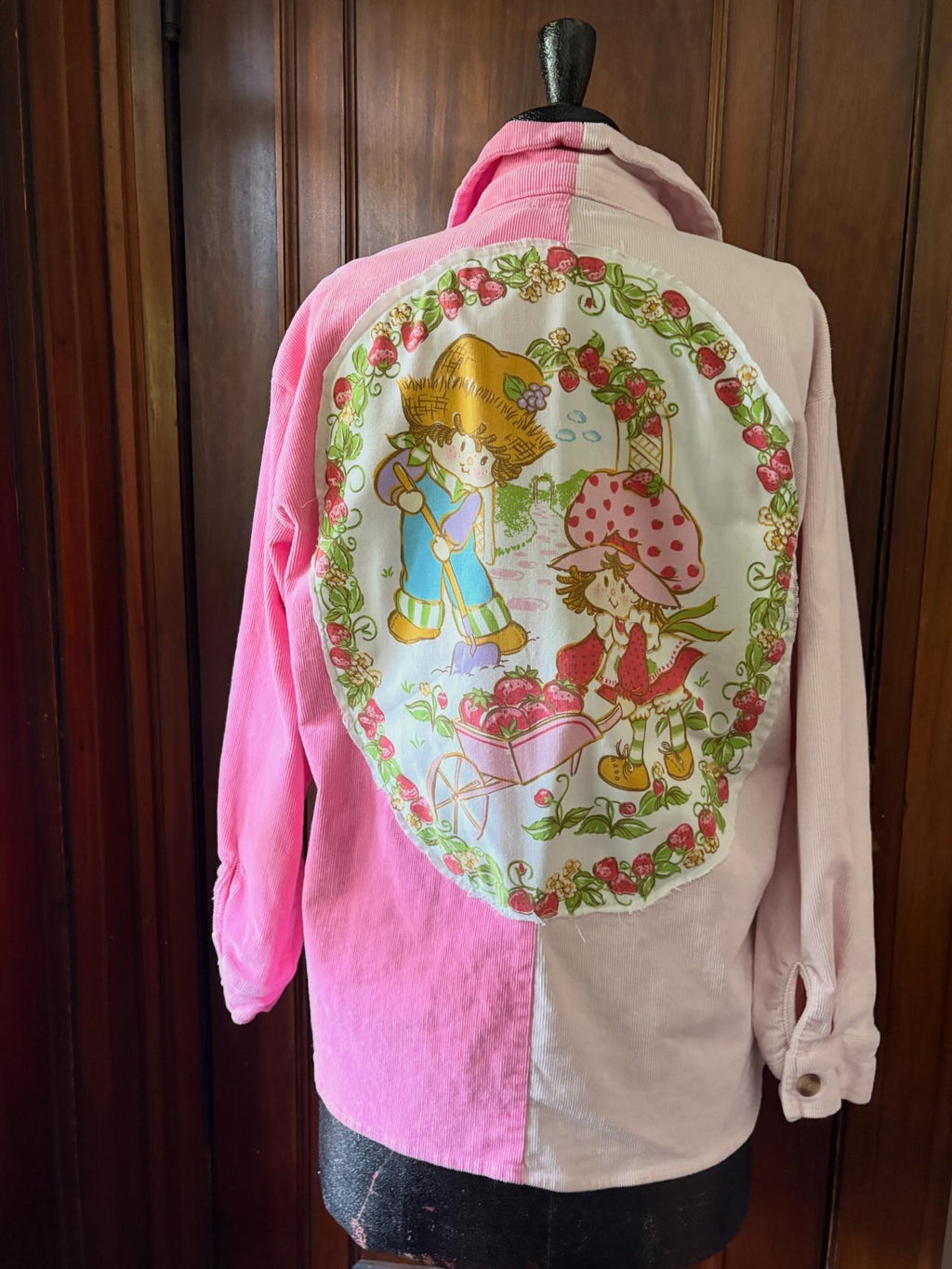 Strawberry Shortcake corduroy shirt