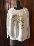 Crochet Garden Sweatshirt