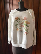 Crochet Garden Sweatshirt