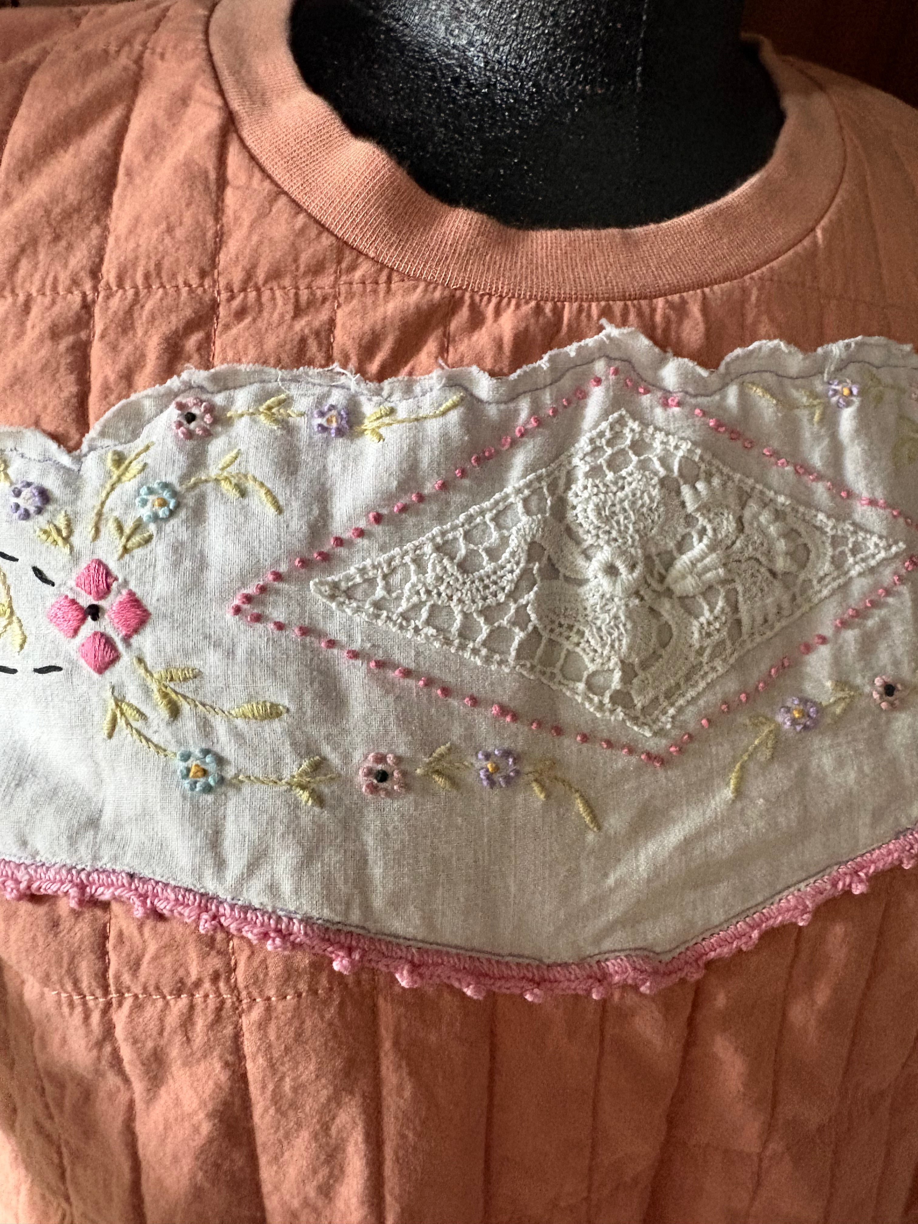 Quaint and Quilted Sweatshirt