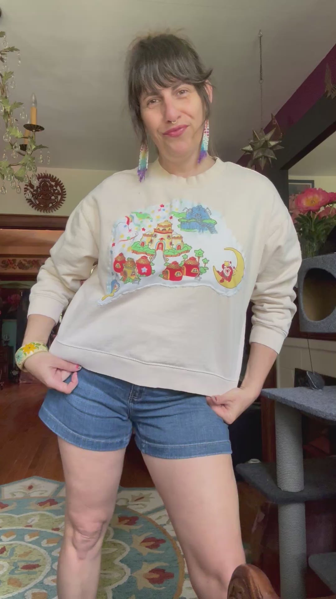 Rainbow Brite Village sweatshirt