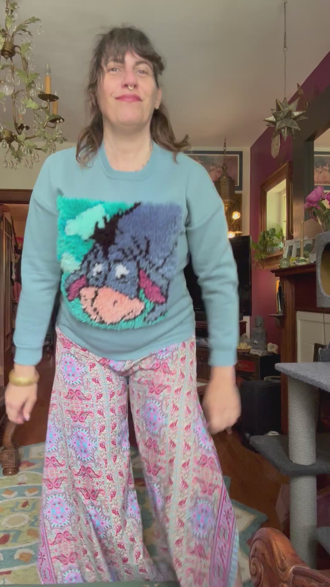 Eeyore rug sweatshirt