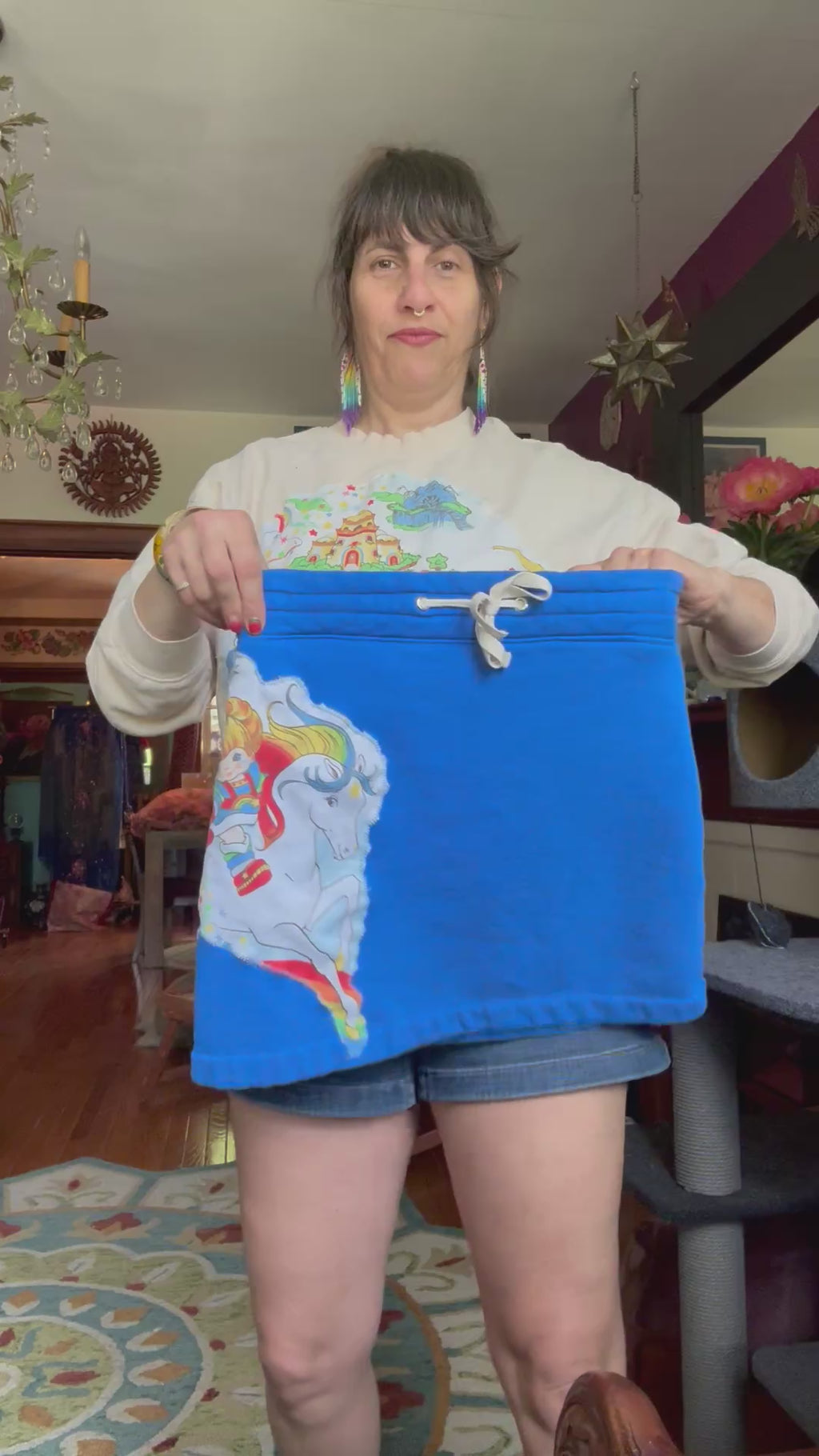 Rainbow Brite skirt