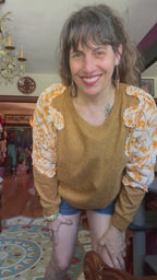 Crochet All Day sweatshirt