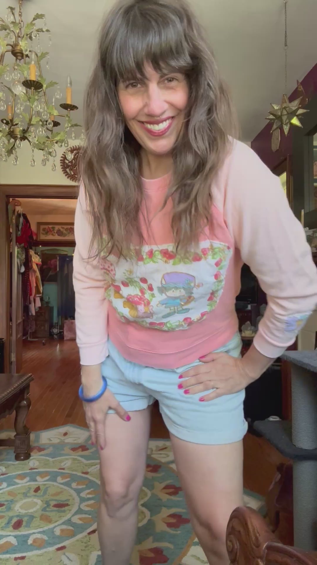 Strawberry Shortcake and pets sweatshirt