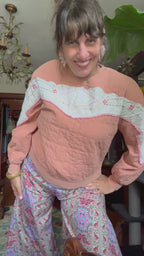 Quaint and Quilted Sweatshirt